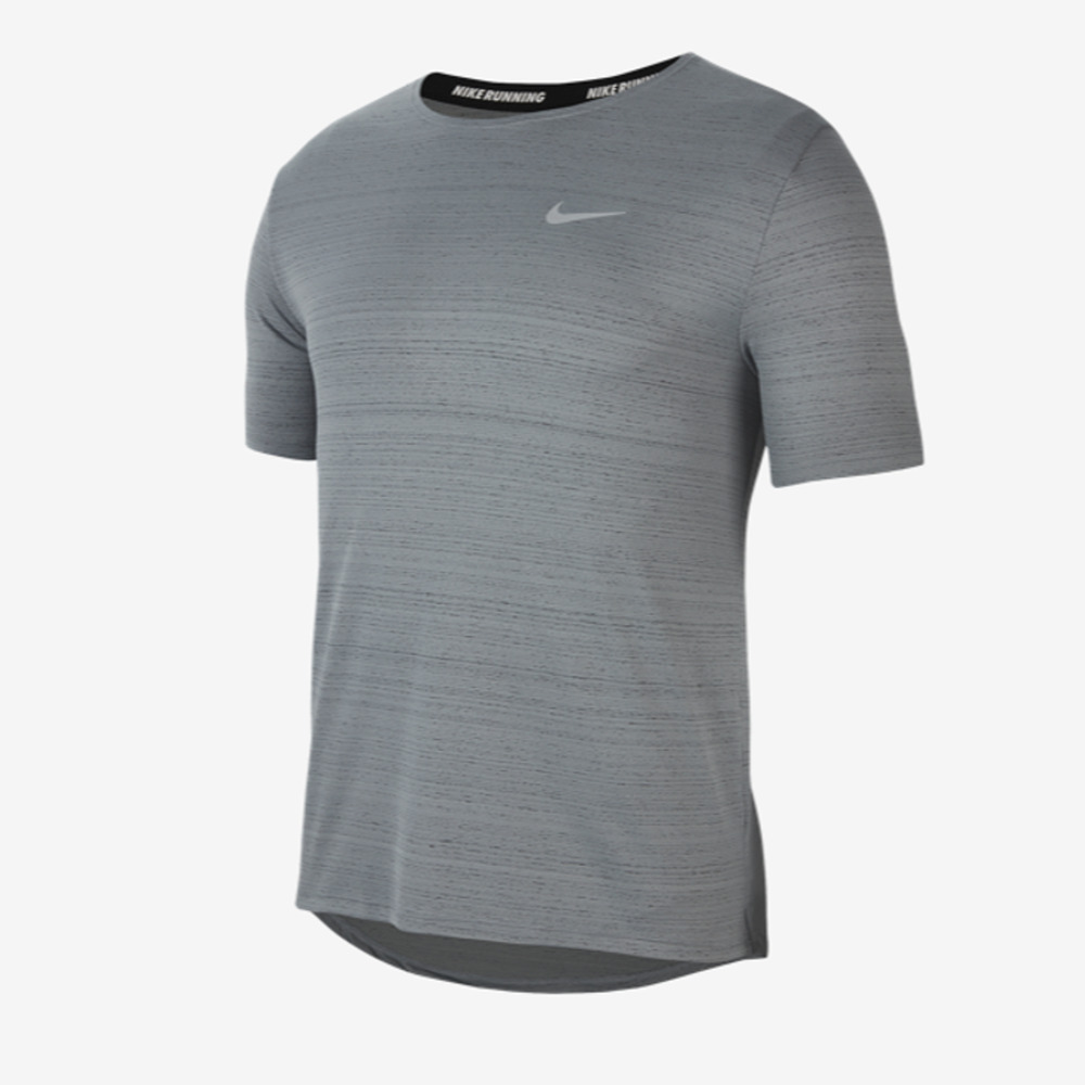 Nike Men's - Dry (Dri-Fit) Miler Short Sleeve Top Size M "CU0326-084" 02